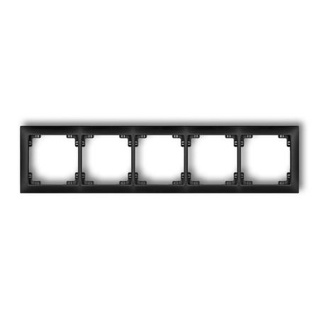 KARLIK DECO 12DRSO-5 Ramka uniwersalna pięciokrotna z tworzywa DECO Soft