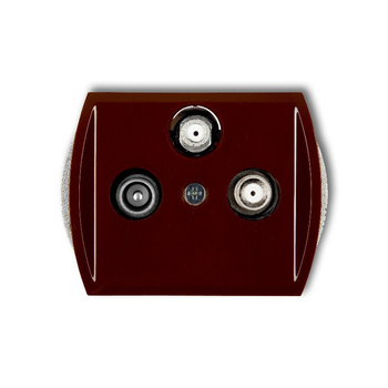 KARLIK TREND 4GSN  Gniazdo abonenckie 2 wyjścia SAT + TV