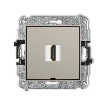 KARLIK ICON 60IHDMIBO-5 Mechanizm gniazda pojedynczego HDMI 2.1, 8K, bez pola opisowego