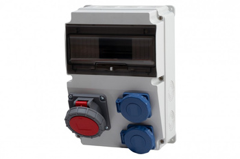 F-ELEKTRO F3.0321 Rozdzielnica LAGO 10M 16/5, 2x230V IP65
