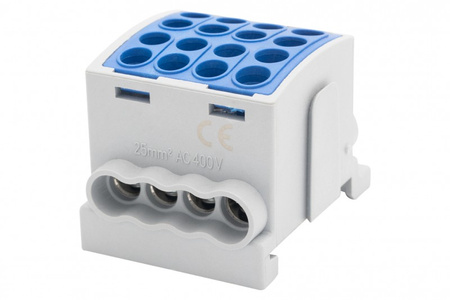 F-ELEKTRO F2.0368 Zacisk HLK 100A-4 (1x25,3x16 / 1x25,3x16)-niebies.