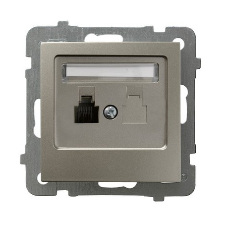 Ospel as GPT-1G/m/45 Gniazdo telefoniczne pojedyncze