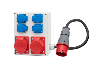 F-ELEKTRO F3.0391 Roz. R-240 2x32/5, 4x230V, wt.32/5 +P 5x4-1,5m OPD