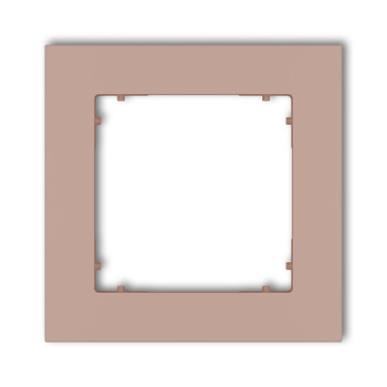 KARLIK MINI 62MR-1 Ramka uniwersalna pojedyncza kwadratowa z tworzywa