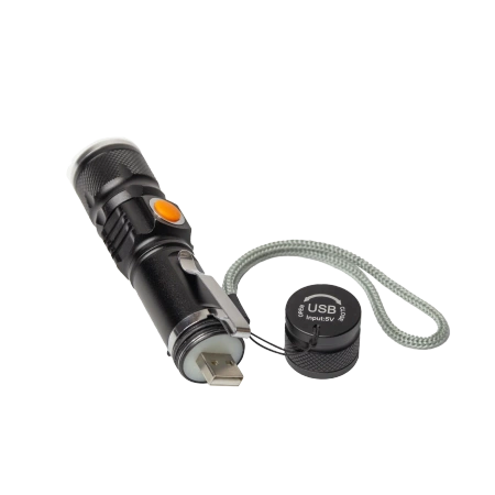 Plastrol Latarka ręczna LP-1/3 200lm USB IP22 W-06252