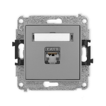 KARLIK MINI 27MGK-1e  Gniazdo komputerowe pojedyńcze  1xRJ45