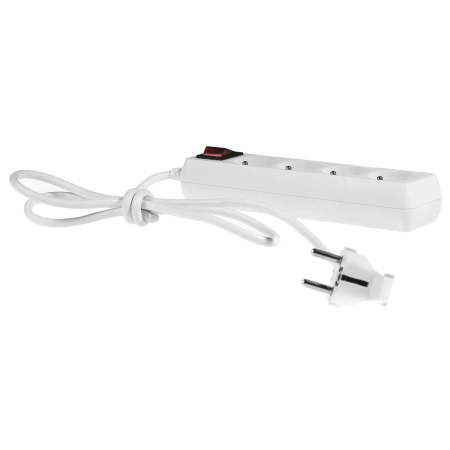 Plastrol Przedłużacz z czterokrotnym gniazdem ECO 4X2p+Z 10A 3m W-97493