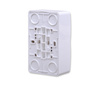 ELEKTRO-PLAST Nasielsk 3743-00 BERG gniazdo GNT 2x2P+Z IP20 białe