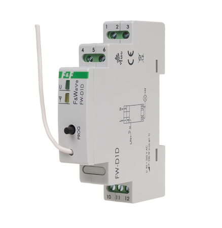 F&F Radiowy ściemniacz uniwersalny oświetlenia  FW-D1D