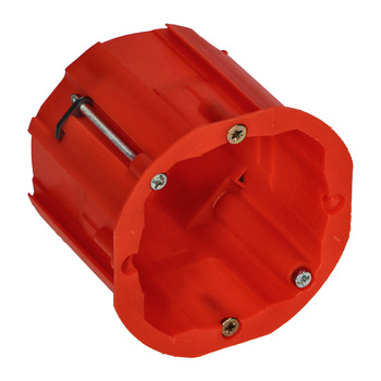 Puszka p/t 60 mm  głęboka do ścian G/K,50 szt