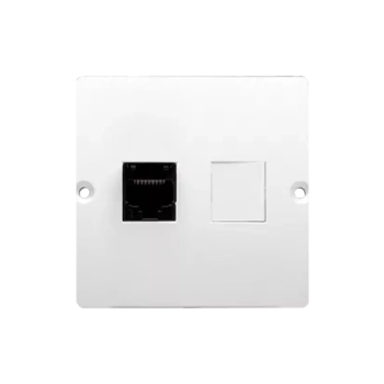 Kontakt-Simon Basic Gniazdo RJ45 poj. kat. 5e (moduł) BMF51.02/11 Biały