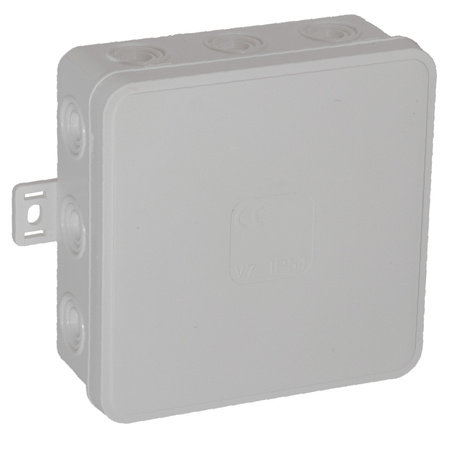 Puszka n/t CLICK, IP54, 12 przepustów, 100x100x41mm, biała, 32 szt.