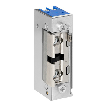 Elektrozaczep symetryczny z pamięcią i z blokadą, regulacja zapadki, niskoprądowy, 280mA dla 12VDC