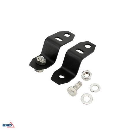 ZESTAW MONTAŻOWY NATYNKOWY DO OPRAWY HBM CZARNY