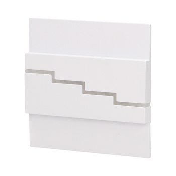 LYNX LED 1,2W, oprawa schodowa natynkowa, 12V DC, 100lm, 6000K, biała