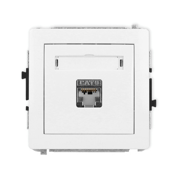 KARLIK DECO 25DGK-5  Gniazdo komputerowe pojedyńcze  1xRJ45