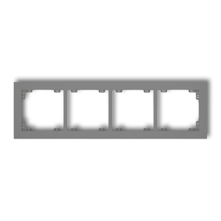 KARLIK DECO 27DR-4 Ramka uniwersalna poczwórna z tworzywa