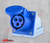 Pce 113-6k gniazdo stałe 16a 230v 3p kempingowe ip 44 2p+z