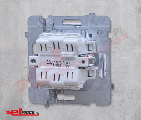 Ospel sonata łp-2r/m/00 włącznik świecznikowy dwugrupowy