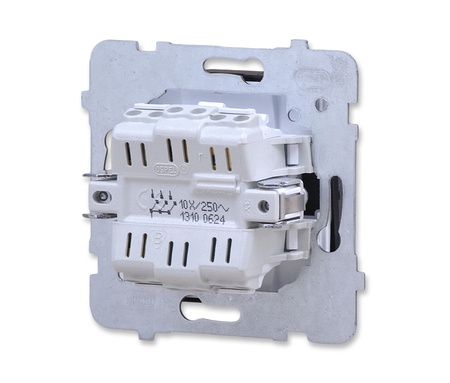 OSPEL AS ŁP-13G/m/33 Łącznik potrójny czarny metalik