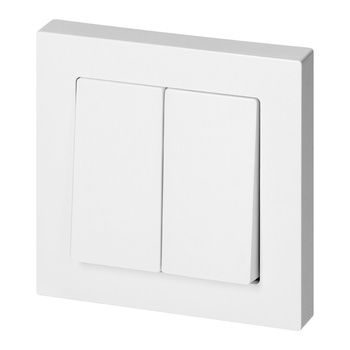 Łącznik p/t świecznikowy Malta, 10A, 250V, WP-2M, biały