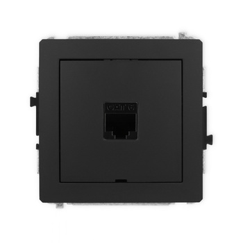 KARLIK DECO 12DGKBO-3  Gniazdo komputerowe pojedyńcze  1xRJ45