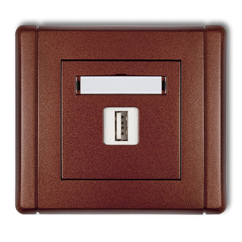 KARLIK FLEXI 9FCUSB-3  Ładowarka USB pojedyncza USB A