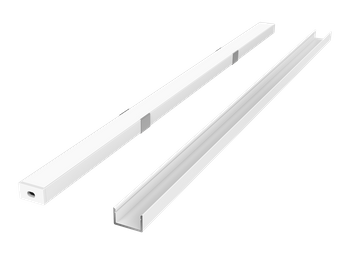 LED line PRIME Profil aluminiowy nawierzchniowy biały 2m - zestaw