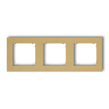 KARLIK MINI 29MR-3 Ramka uniwersalna potrójna z tworzywa