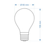 ŻARÓWKA E27 LED FILAMENT 8W NW ML A60 4519