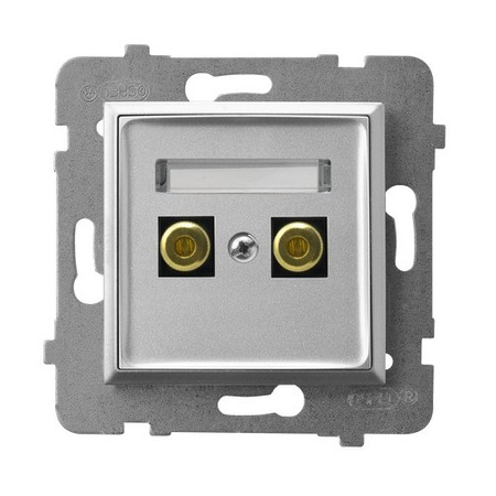 Ospel aria ggn-1u/m/18 Gniazdo głośnikowe pojedyncze