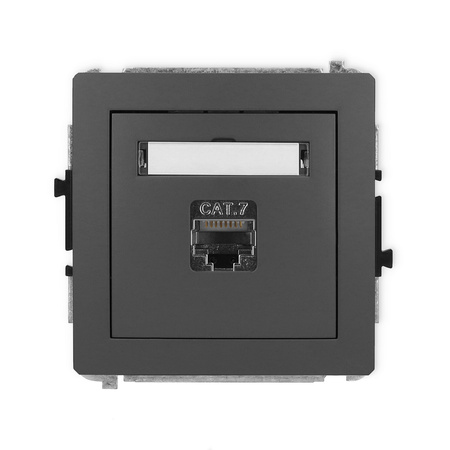 KARLIK DECO 28DGK-9 Gniazdo komputerowe pojedyńcze 1xRJ45