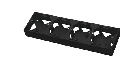 Ospel as PNP-4G/33 Puszka instalacyjna do serii As poczwórna