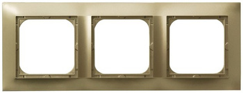 OSPEL IMPRESJA R-3Y/28 Ramka potrójna złoto