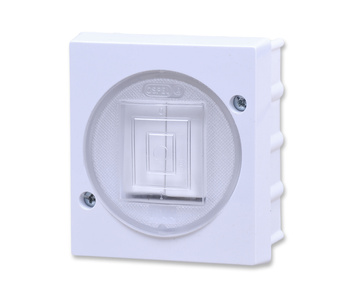 Ospel lambda łnh-2l/00 wyłącznik dwugrupowy świecznikowy IP44