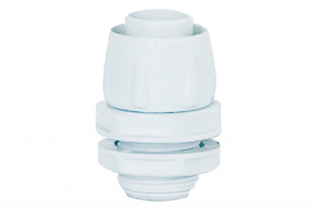 F-ELEKTRO F6.0029 Dławik do rury GUS fi 25 mm/MG32 szary IP65