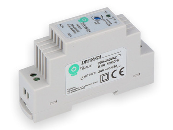 Zasilacz DIN15W24 0,63A 15W 24V DIN