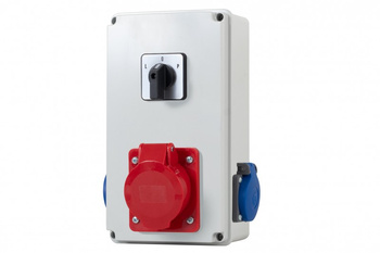 F-ELEKTRO F3.0376 Rozdzielnica BICO 32/5, 2x230V, L/P(25A)