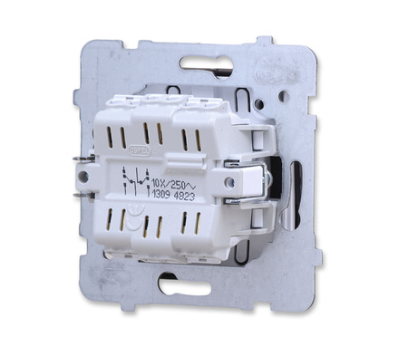 OSPEL AS ŁP-10G/m/33 Łącznik podwójny schodowy czarny metalik