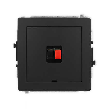 KARLIK DECO 12DGGBO-1 Gniazdo głośnikowe pojedyńcze