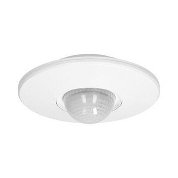 Czujnik ruchu i obecności 360 st. IP20, 2000W, 3 sensory, regulacja zasięgu Ø3m-20m, biały