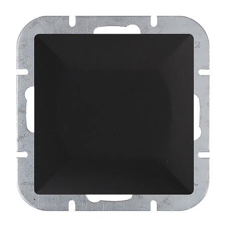 Łącznik krzyżowy p/t Pearl, 10A, 250V, WP-8P, czarny