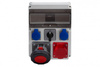F-ELEKTRO F3.0839  Rozdzielnica  CAJA 12M 16/5, 63/5, 2x230V, 0/1(63A)