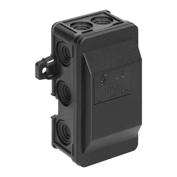 Puszka natynkowa 90x45 Klik, IP54, czarna
