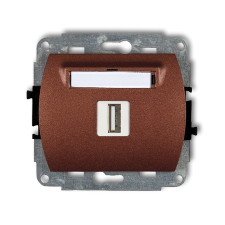 KARLIK TREND 9GUSB-5  Gniazdo pojedyńcze  USB A-A 3.0