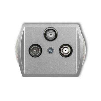 KARLIK TREND 7GSN  Gniazdo abonenckie 2 wyjścia SAT + TV