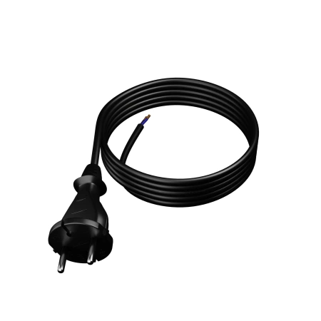 Plastrol Przewód przył. z wtyczką PP-21/3M/2X1,5/H05RR-F W-97193