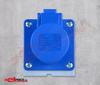 Pce 113-6k gniazdo stałe 16a 230v 3p kempingowe ip 44 2p+z