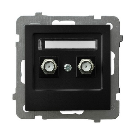 Ospel as GPA-2GF/m/33 Gniazdo antenowe typu F podwójne