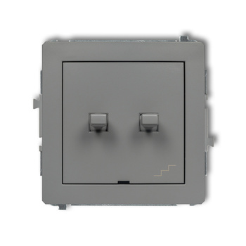 KARLIK DECO 27DWPUS-33 Łącznik podwójny schodowego w stylu amerykańskim